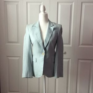 Warehouse 93% linen blazer. Made in England.